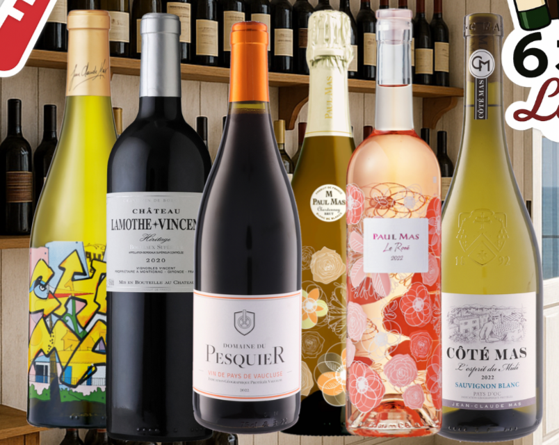15 % OFF フランスボトルセット（6本）/ France Bottle Set (6 Bottles)